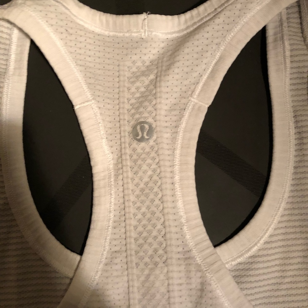 White Lululemon swiftly tech racerback